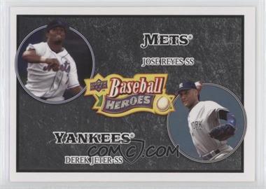 2008 Upper Deck Baseball Heroes - [Base] - Black #179 - Jose Reyes, Derek Jeter