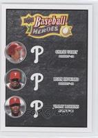 Chase Utley, Ryan Howard, Jimmy Rollins