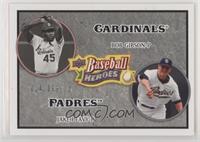 Jake Peavy, Bob Gibson [Noted] #/399