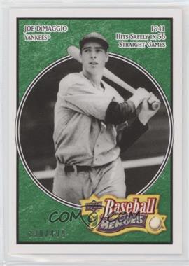 2008 Upper Deck Baseball Heroes - [Base] - Emerald #127 - Joe DiMaggio /499