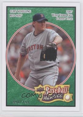 2008 Upper Deck Baseball Heroes - [Base] - Emerald #26 - Curt Schilling /499