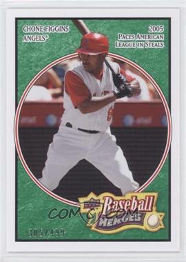 2008 Upper Deck Baseball Heroes - [Base] - Emerald #86 - Chone Figgins /499