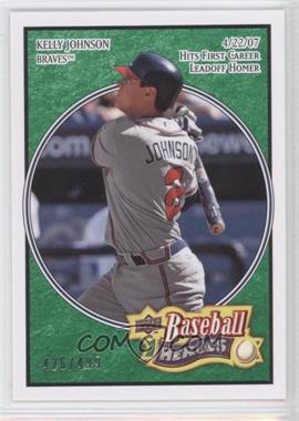 2008 Upper Deck Baseball Heroes - [Base] - Emerald #95 - Kelly Johnson /499