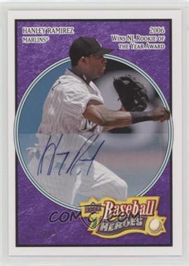 2008 Upper Deck Baseball Heroes - [Base] - Purple Autographs #68 - Hanley Ramirez /5