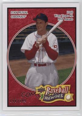 2008 Upper Deck Baseball Heroes - [Base] - Red #162 - Stan Musial /249