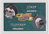 Jose Reyes, Derek Jeter #/99