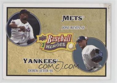 2008 Upper Deck Baseball Heroes - [Base] #179 - Jose Reyes, Derek Jeter [Noted]