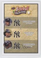 Alex Rodriguez, Derek Jeter, Robinson Cano