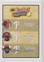 Chase Utley, Ryan Howard, Jimmy Rollins