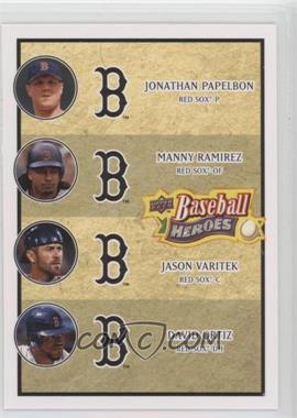 2008 Upper Deck Baseball Heroes - [Base] #198 - Jonathan Papelbon, Manny Ramirez, Jason Varitek, David Ortiz