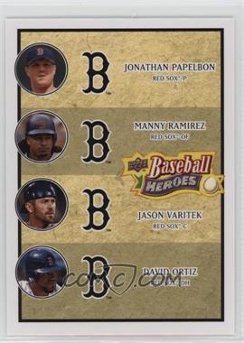 2008 Upper Deck Baseball Heroes - [Base] #198 - Jonathan Papelbon, Manny Ramirez, Jason Varitek, David Ortiz