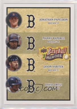 2008 Upper Deck Baseball Heroes - [Base] #198 - Jonathan Papelbon, Manny Ramirez, Jason Varitek, David Ortiz