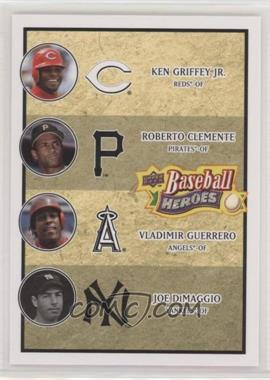 2008 Upper Deck Baseball Heroes - [Base] #199 - Ken Griffey Jr., Roberto Clemente, Vladimir Guerrero, Joe DiMaggio