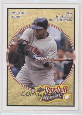 2008 Upper Deck Baseball Heroes - [Base] #21 - David Ortiz