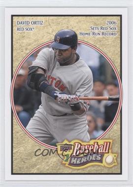 2008 Upper Deck Baseball Heroes - [Base] #21 - David Ortiz