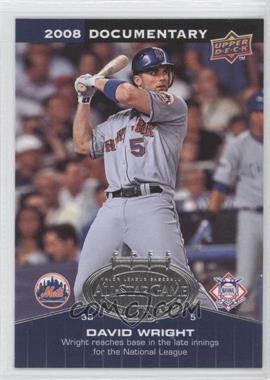 2008 Upper Deck Documentary - All-Star Game #ASG-DW - David Wright