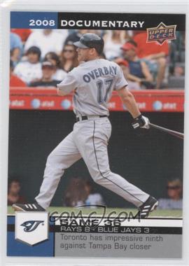 2008 Upper Deck Documentary - [Base] #1186 - Lyle Overbay