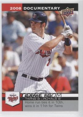 2008 Upper Deck Documentary - [Base] #1662 - Joe Mauer