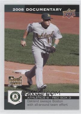 2008 Upper Deck Documentary - [Base] #1691 - Daric Barton