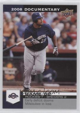 2008 Upper Deck Documentary - [Base] #1952 - Prince Fielder