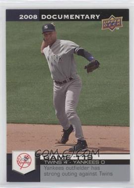 2008 Upper Deck Documentary - [Base] #3595 - Derek Jeter