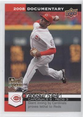 2008 Upper Deck Documentary - [Base] #3654 - Johnny Cueto