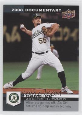 2008 Upper Deck Documentary - [Base] #792 - Joe Blanton