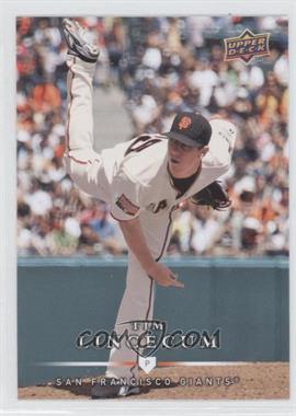 2008 Upper Deck First Edition - [Base] #457 - Tim Lincecum