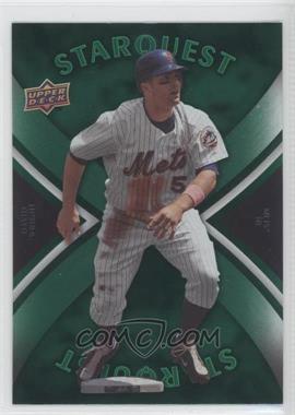 2008 Upper Deck First Edition - Starquest - Common #SQ-29 - David Wright