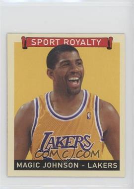 2008 Upper Deck Goudey - [Base] - Mini Blue Back #299 - Sport Royalty - Magic Johnson