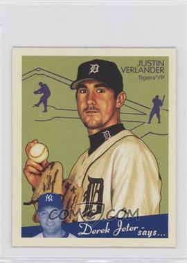 2008 Upper Deck Goudey - [Base] - Mini Blue Back #68 - Justin Verlander