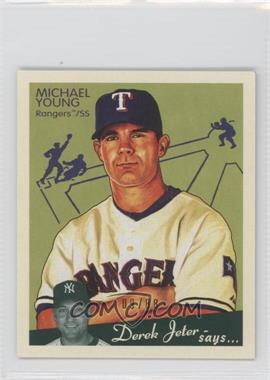 2008 Upper Deck Goudey - [Base] - Mini Green Back #182 - Michael Young /88