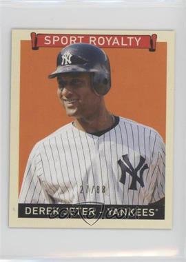 2008 Upper Deck Goudey - [Base] - Mini Green Back #285 - Sport Royalty - Derek Jeter /88