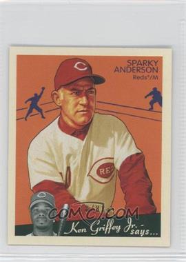 2008 Upper Deck Goudey - [Base] - Mini Green Back #46 - Sparky Anderson /88