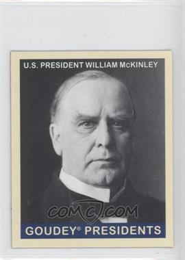 2008 Upper Deck Goudey - [Base] - Mini Red Back #244 - Goudey Presidents - William McKinley