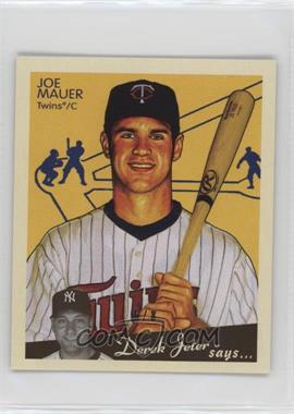 2008 Upper Deck Goudey - [Base] - Mini Taupe Back #110 - Joe Mauer /8