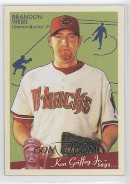 2008 Upper Deck Goudey - [Base] #3 - Brandon Webb