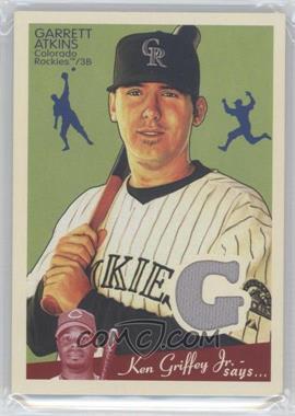 2008 Upper Deck Goudey - Memorabilia #M-GA - Garrett Atkins