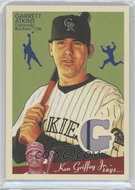 2008 Upper Deck Goudey - Memorabilia #M-GA - Garrett Atkins