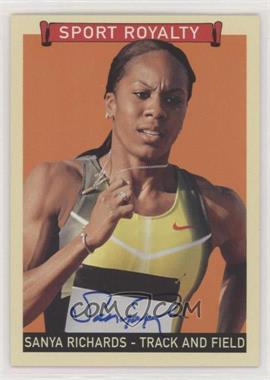 2008 Upper Deck Goudey - Sport Royalty - Autographs #GSR-SR - Sanya Richards