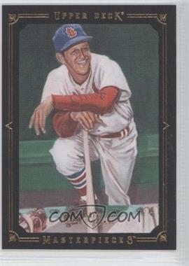 2008 Upper Deck Masterpieces - [Base] - Black Paper Framed #117 - Stan Musial