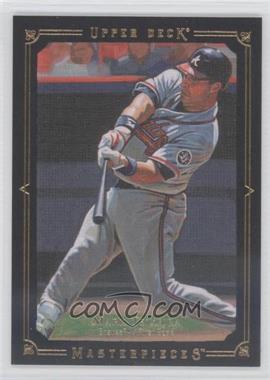 2008 Upper Deck Masterpieces - [Base] - Black Paper Framed #6 - Mark Teixeira