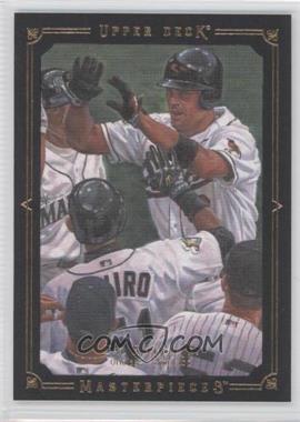 2008 Upper Deck Masterpieces - [Base] - Black Paper Framed #92 - Cal Ripken Jr.