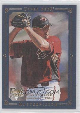 2008 Upper Deck Masterpieces - [Base] - Blue Paper Framed #5 - Max Scherzer /50