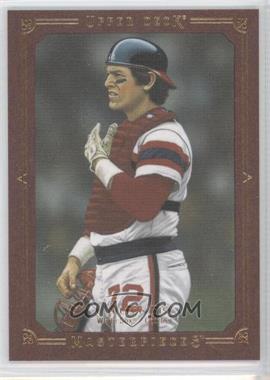 2008 Upper Deck Masterpieces - [Base] - Gold Paper Framed #97 - Carlton Fisk /10