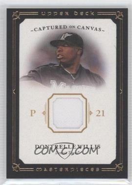 2008 Upper Deck Masterpieces - Captured on Canvas #CC-DW - Dontrelle Willis