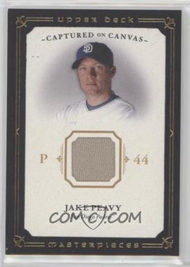 2008 Upper Deck Masterpieces - Captured on Canvas #CC-JP - Jake Peavy