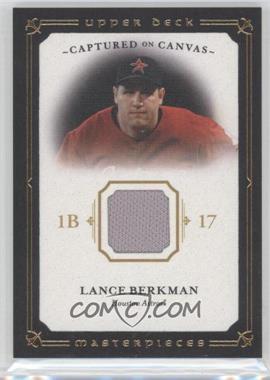 2008 Upper Deck Masterpieces - Captured on Canvas #CC-LB - Lance Berkman