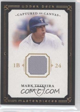 2008 Upper Deck Masterpieces - Captured on Canvas #CC-MT - Mark Teixeira