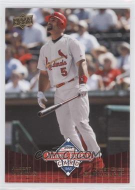 2008 Upper Deck National Baseball Card Day - Card Shop Promotion/Multi-Manufacturer Issue [Base] #UD11 - Albert Pujols